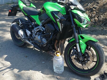 2017 Kawasaki Z 900, зелёный, 800000 рублей, вид 1