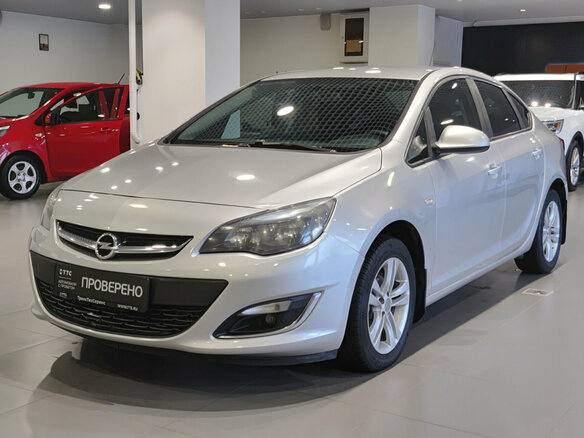 2013 Opel Astra J Рестайлинг, серебристый, 615000 рублей