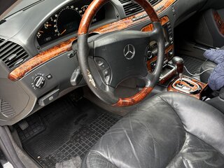 2003 Mercedes-Benz S-Класс 500 Long IV (W220) Рестайлинг, чёрный, 830000 рублей, вид 4