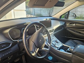 2021 Hyundai Santa Fe IV Рестайлинг, чёрный, 3900000 рублей, вид 5