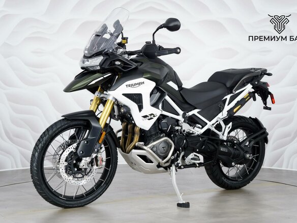 2023 Triumph Tiger 1200, зелёный, 1750000 рублей - вид 2