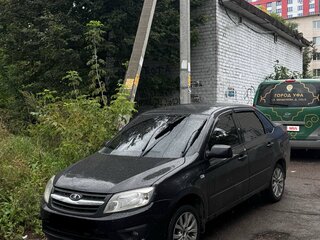 2013 Lada (ВАЗ) Granta I, чёрный, 270000 рублей, вид 1