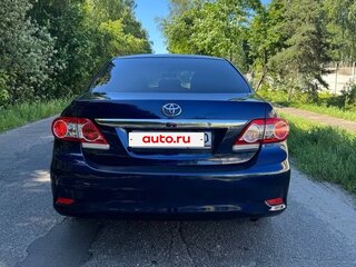 2012 Toyota Corolla X (E140, E150) Рестайлинг, синий, 1300000 рублей, вид 5