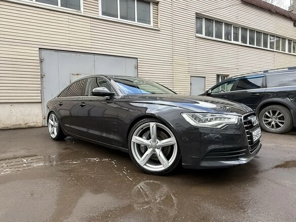 2011 Audi A6 IV (C7), серый, 1900000 рублей - вид 1