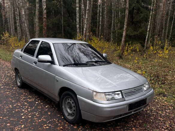 2007 Lada (ВАЗ) 2110, серебристый, 180000 рублей - вид 6