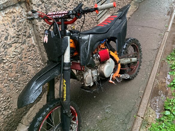 2022 Regulmoto Five 125, чёрный, 56000 рублей