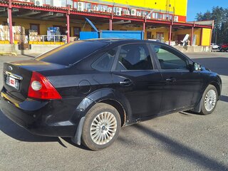 2008 Ford Focus II Рестайлинг, чёрный, 250000 рублей, вид 4