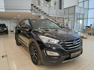 2014 Hyundai Santa Fe III, чёрный, 1951000 рублей, вид 3