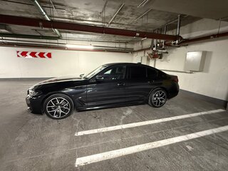 2021 BMW 5 серии 520d xDrive VII (G30/G31/G38) Рестайлинг, чёрный, 5800000 рублей, вид 5
