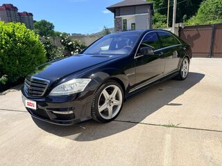 2007 Mercedes-Benz S-Класс 550 Long V (W221), чёрный, 1400000 рублей, вид 3