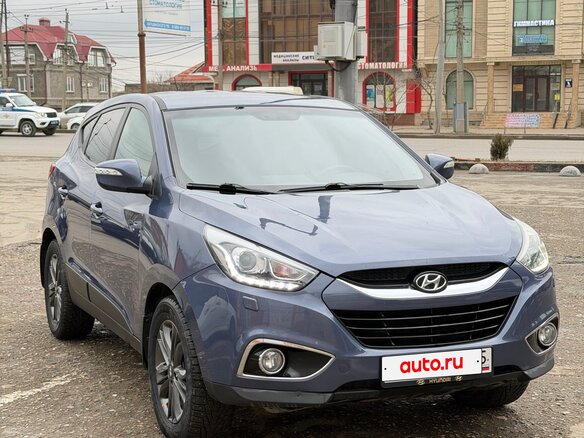2015 Hyundai ix35 I Рестайлинг, синий, 1690000 рублей - вид 6