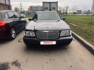 1995 Mercedes-Benz S-Класс 320 III (W140) Рестайлинг, чёрный, 1950000 рублей, вид 2