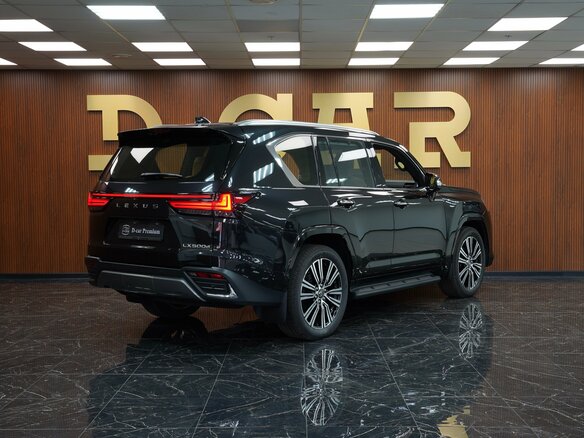 2026 Lexus LX 500d IV, чёрный - вид 5