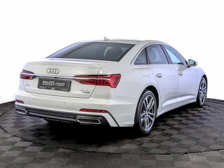 2020 Audi A6 45 TDI V (C8), белый, 5170000 рублей, вид 5