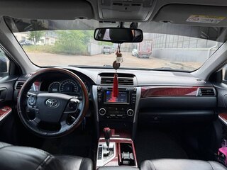 2012 Toyota Camry US Market VII (XV50), белый, 1450000 рублей, вид 4