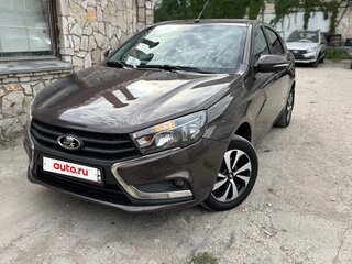 2021 Lada (ВАЗ) Vesta I, коричневый, 990000 рублей, вид 2