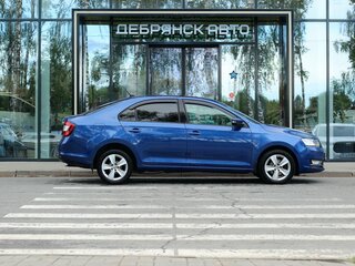 2019 Skoda Rapid I Рестайлинг, синий, 1230000 рублей, вид 3