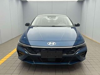 2023 Hyundai Elantra VII (CN7) Рестайлинг, синий, 1662055 рублей, вид 2