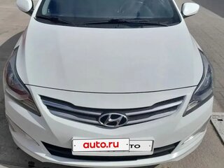 2016 Hyundai Solaris I Рестайлинг, белый, 930000 рублей, вид 1