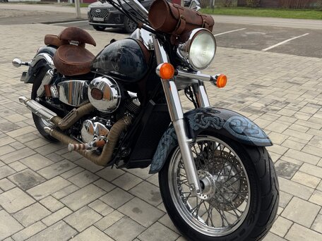 2003 Honda Shadow 750, синий, 690000 рублей, вид 3