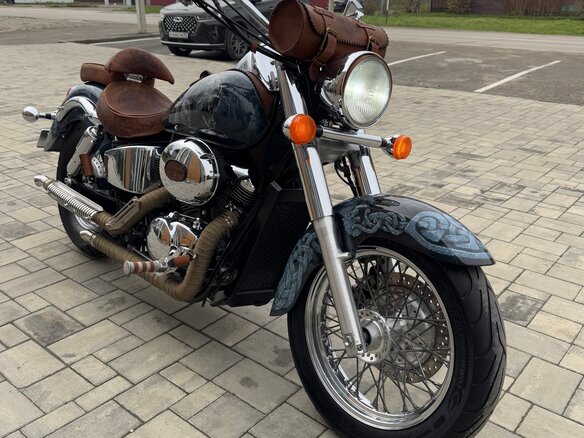 2003 Honda Shadow 750, синий, 690000 рублей - вид 2