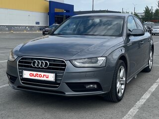 2013 Audi A4 IV (B8) Рестайлинг, серый, 1350000 рублей, вид 1