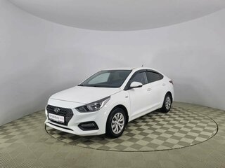 2017 Hyundai Solaris II, белый, 1330000 рублей, вид 1