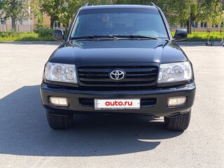 2001 Toyota Land Cruiser 100 Series, чёрный, 1600000 рублей, вид 1