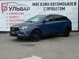 2018 Lada (ВАЗ) Vesta SW Cross I, синий, 1066000 рублей, вид 3