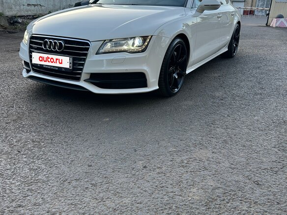 2012 Audi A7 I (4G), белый, 1950000 рублей