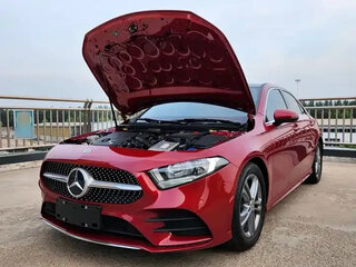 2021 Mercedes-Benz A-Класс 180 Long IV (W177), красный, 1850000 рублей, вид 2