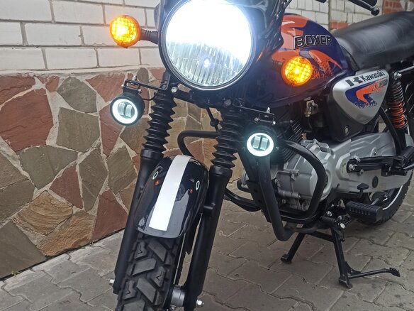 2020 Bajaj Boxer BM 150X, синий, 100000 рублей - вид 4