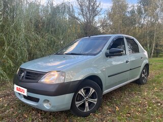 2007 Renault Logan I, зелёный, 340000 рублей, вид 5