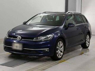 2017 Volkswagen Golf VII, синий, 1150000 рублей, вид 1