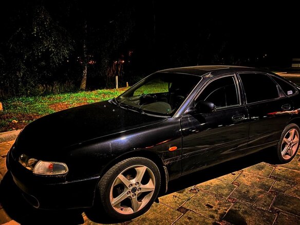 1994 Mazda 626 IV (GE), чёрный, 120000 рублей - вид 5