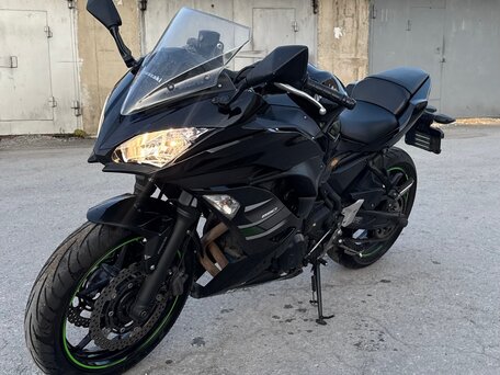2019 Kawasaki Ninja 650, чёрный, 660000 рублей, вид 3