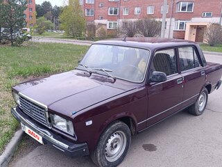 2006 Lada (ВАЗ) 2107, пурпурный, 240000 рублей, вид 2