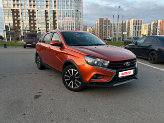 2018 Lada (ВАЗ) Vesta SW Cross I, оранжевый, 1020000 рублей, вид 1