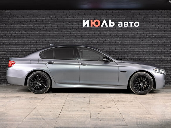 2014 BMW 5 серии 530d xDrive VI (F10/F11/F07) Рестайлинг, серый - вид 9