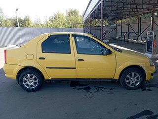 2010 Renault Logan I Рестайлинг, жёлтый, 250000 рублей, вид 2