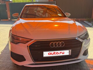 2021 Audi A6 40 TFSI V (C8), белый, 3400000 рублей, вид 2