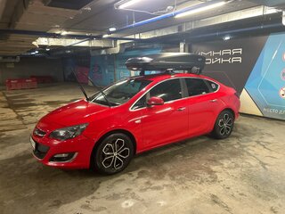 2013 Opel Astra J Рестайлинг, красный, 770000 рублей, вид 3