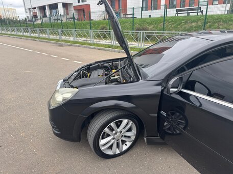 2008 Opel Vectra C Рестайлинг, чёрный, 620000 рублей, вид 4