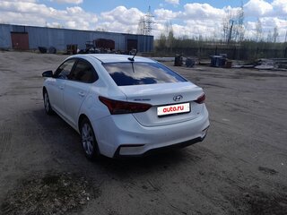 2020 Hyundai Solaris II Рестайлинг, белый, 1300000 рублей, вид 5