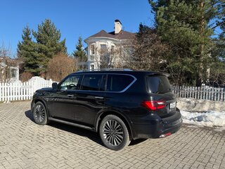 2018 Infiniti QX80 I Рестайлинг 2, чёрный, 4350000 рублей, вид 1