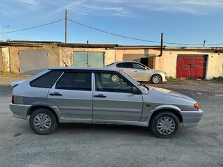 2003 Lada (ВАЗ) 2114, серебристый, 80000 рублей, вид 4