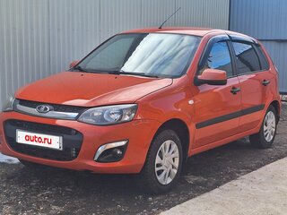 2018 Lada (ВАЗ) Kalina II, оранжевый, 575000 рублей, вид 1