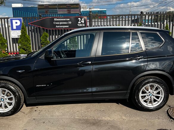 2016 BMW X3 20i xDrive II (F25) Рестайлинг, чёрный, 2500000 рублей - вид 3