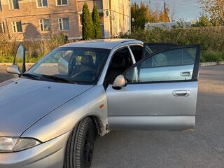 1998 Mitsubishi Carisma I, серебристый, 110000 рублей, вид 4