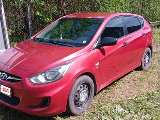 2012 Hyundai Solaris I, пурпурный, 600000 рублей, вид 1